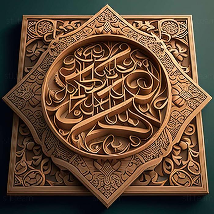 3D модель Мусульманський (STL)